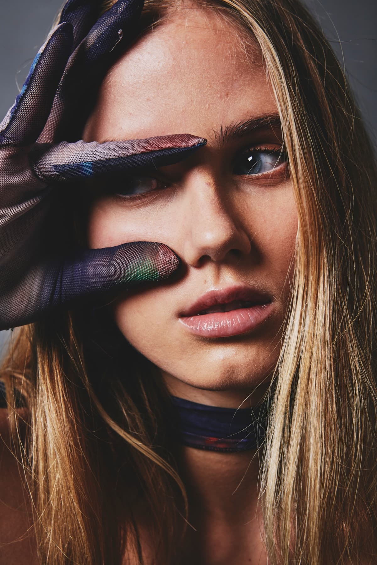 Editorial fashion portrait