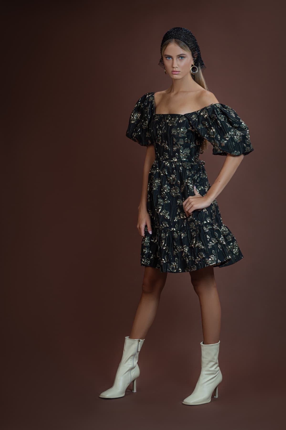 Commercial lookbook, floral dress
